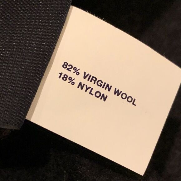 NEW | VTG | GAP Virgin Wool Mini Skirt Charcoal Gray | Sz 6 | NEVER WORN - Picture 10 of 10